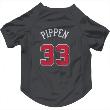 Black Chicago Bulls Scottie Pippen   Dog & Cat Pet Jersey