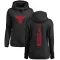 Black Women's Tristan Thompson Chicago Bulls Branded One Color Backer Pullover Hoodie