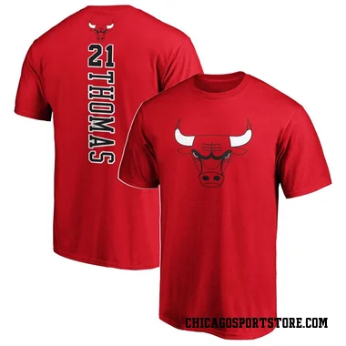 Red Men's Matt Thomas Chicago Bulls Backer T-Shirt