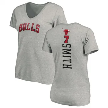 Women's Jalen Smith Chicago Bulls Ash Backer T-Shirt