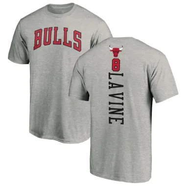 Youth Zach LaVine Chicago Bulls Ash Backer T-Shirt